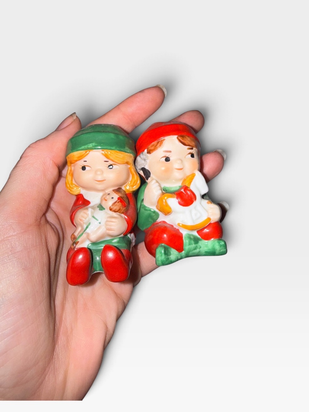 Vintage Avon elf salt and pepper shakers